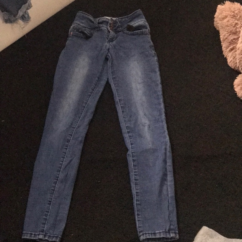 basic blue jeans